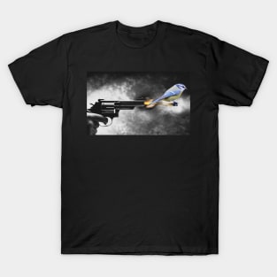 Bird on a bullet T-Shirt